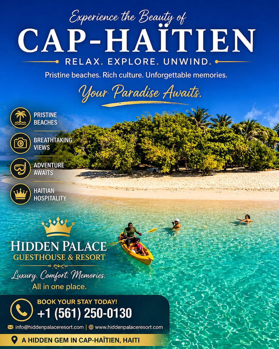 Cadras Beach Cap Haitien - Local beach experience near Hidden Palace