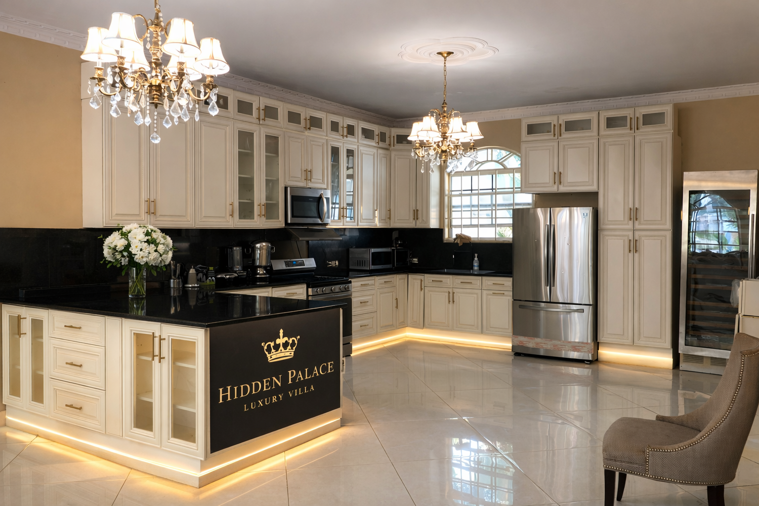 Cheap Hotels Cap Haitien - Fully Equipped Kitchen at Hidden Palace