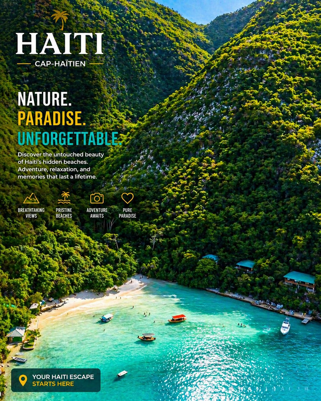 Le Boulevard near top place to stay Cap Haitien