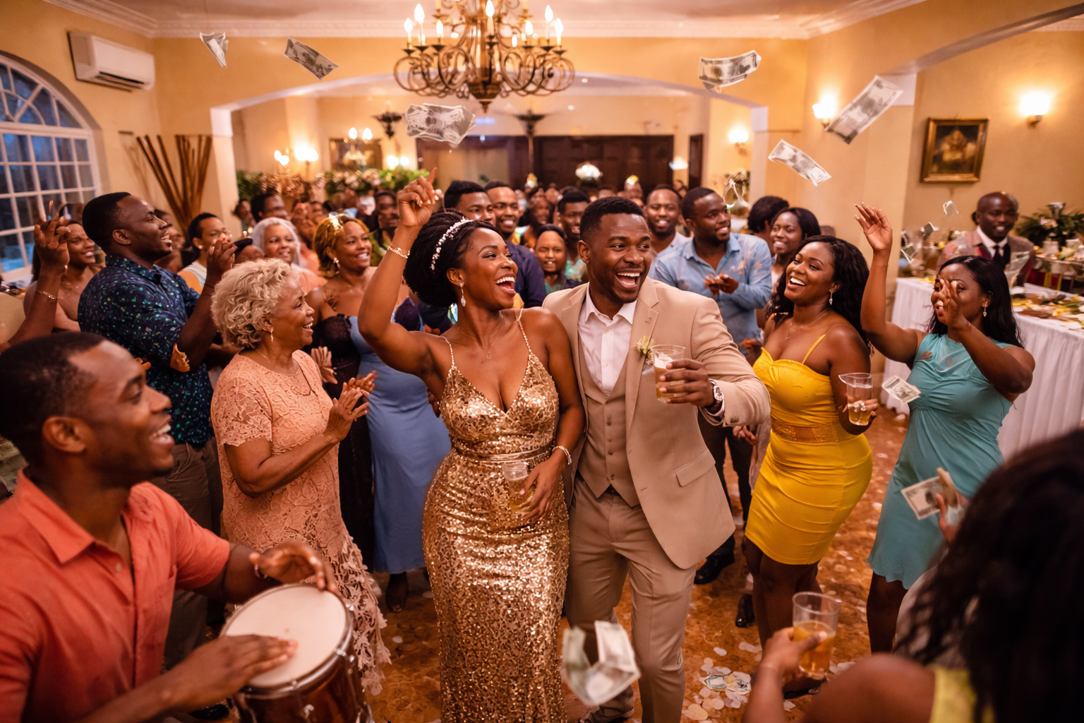 Family event celebration at Hidden Palace Guesthouse Cap Haitien