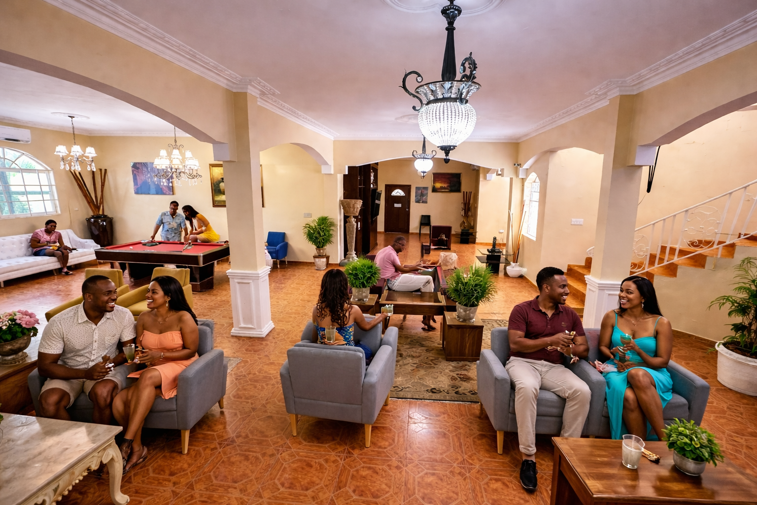 Top Recommended Hotels Near Cap-Haïtien Airport (CAP) - Social experience at Hidden Palace Guesthouse