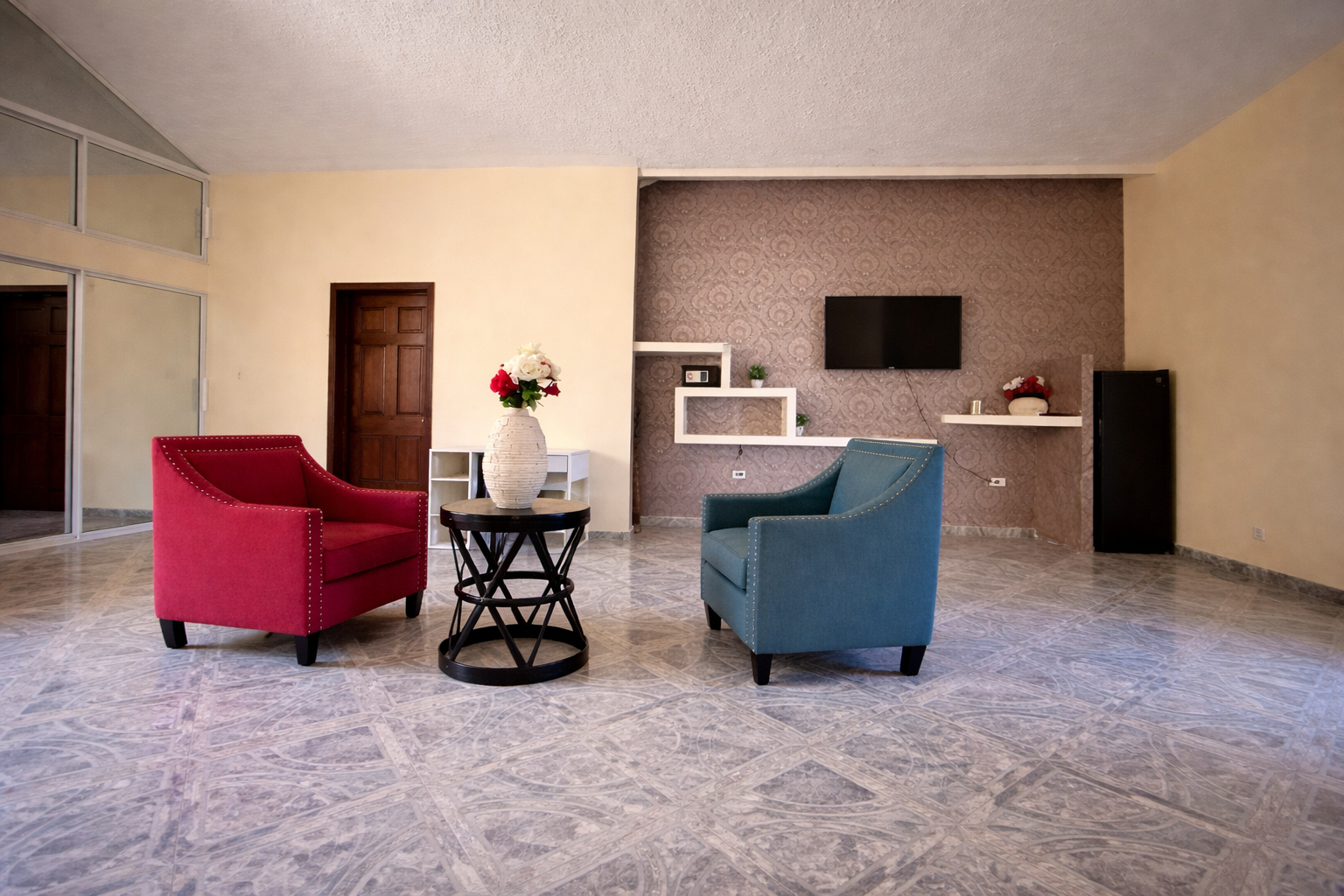 Romantic Getaway Cap Haitien Haiti - Wide angle living room luxury interior