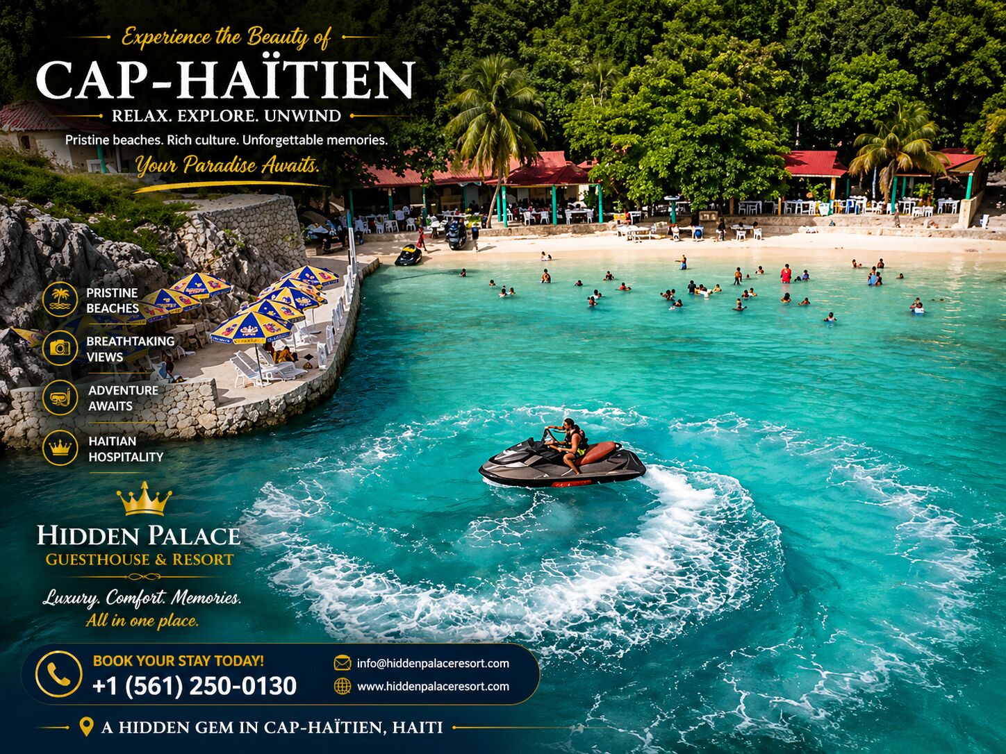 Cadras Beach Cap Haitien cultural beach experience