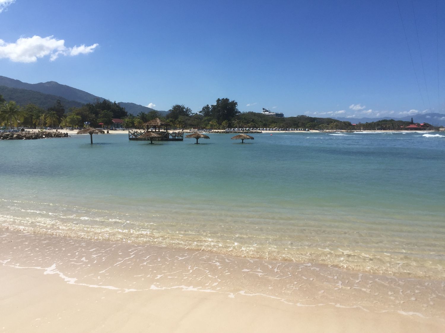 Labadee Beach near boutique hotel Cap Haitien